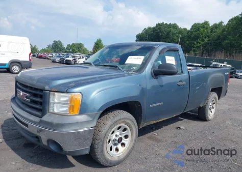 2011 GMC Sierra 1500 Work Truck из США, поврежденный, VIN 1GTN2TE01BZ202709